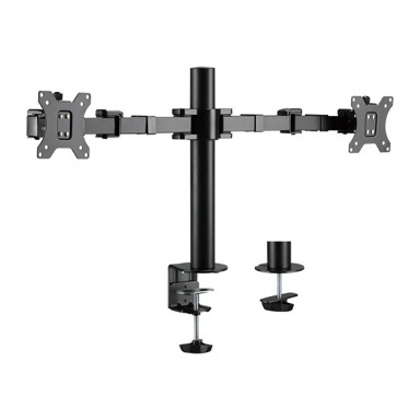 LOGILINK Nosač za 2 monitora, 17"-32", 2 x 12 kg, ruka 380 mm